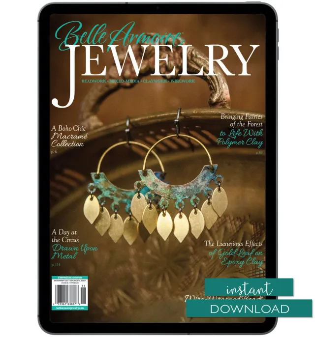 Stampington Belle Armoire Jewelry Spring 2021 blad PDF 144 sider