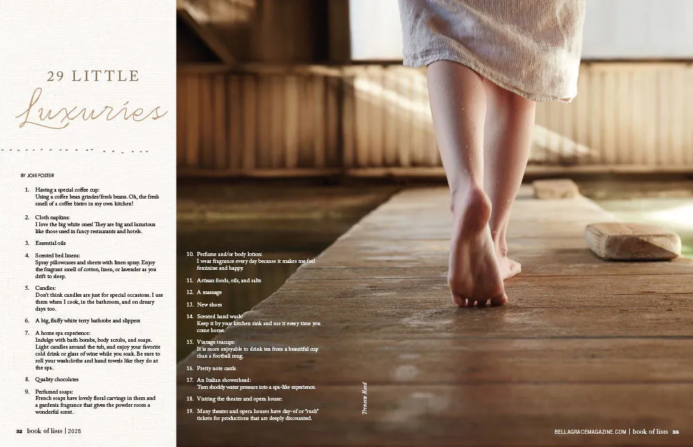Stampington Bella Grace Book of Lists Volume 3 blad PDF lister