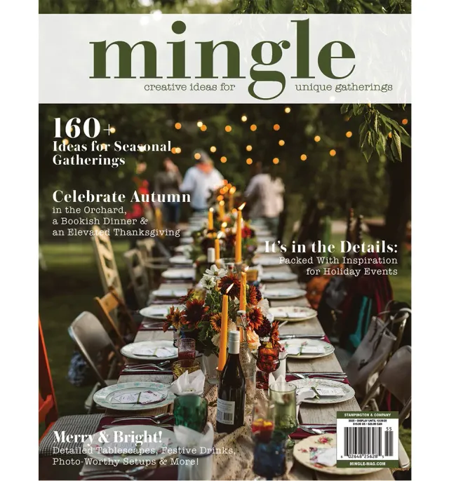 Stampington Mingle Autumn 2025 blad enkeltutgave – selskap
