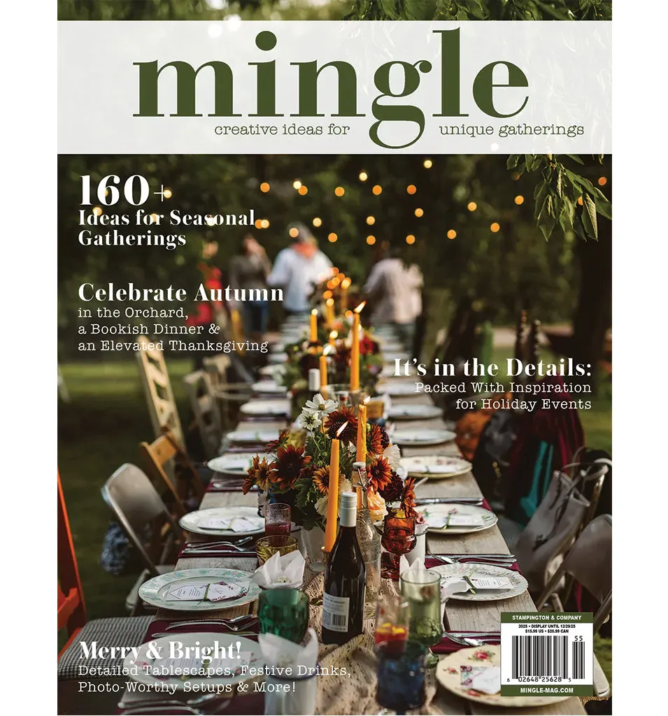 Stampington Mingle Autumn 2025 blad enkeltutgave – selskap