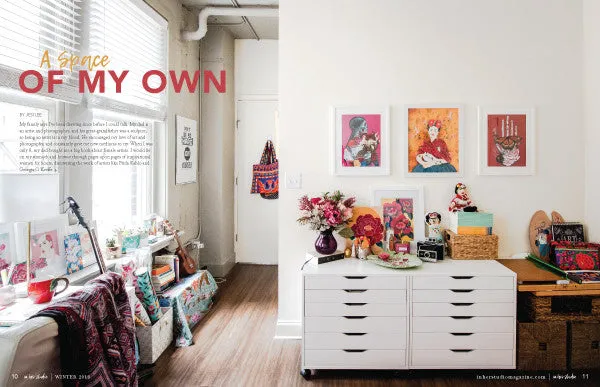 Stampington In Her Studio Winter 2019 blad digital