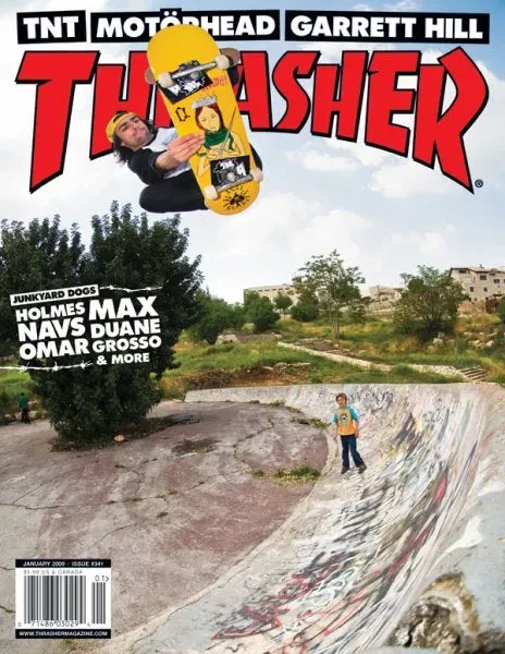 Thrasher January 2009 blad skate