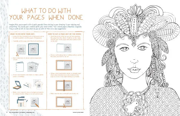 Stampington The Coloring Studio Premier fargeleggingsblad pdf