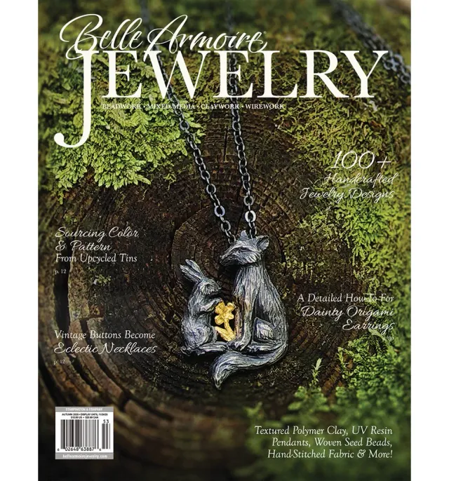 Stampington Belle Armoire Jewelry Autumn 2025 blad smykker