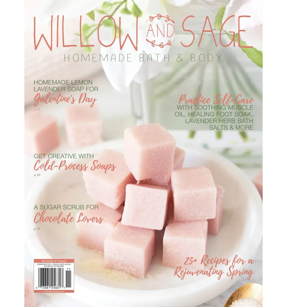 Stampington Willow and Sage Spring 2021 digitalblad egenpleie