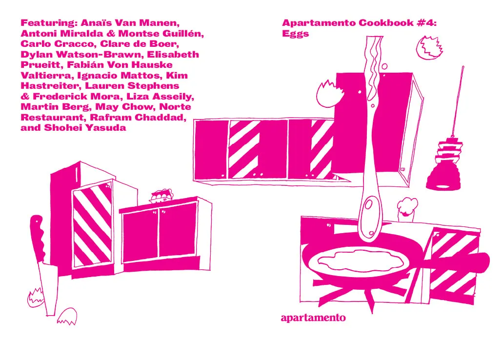 Apartamento Cookbook 4 kokebok Eggs