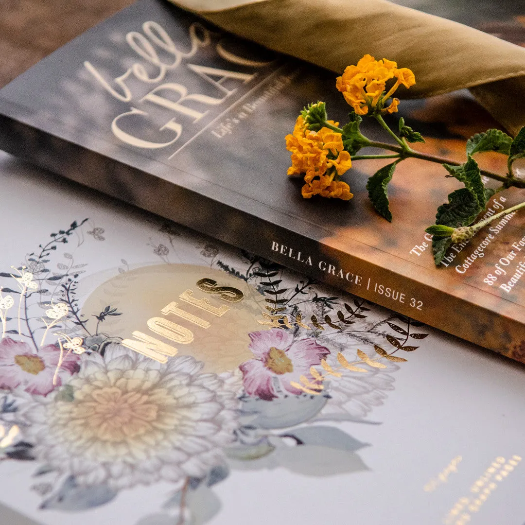 Stampington Bella Grace Sunrise Bundle blad + notatbok
