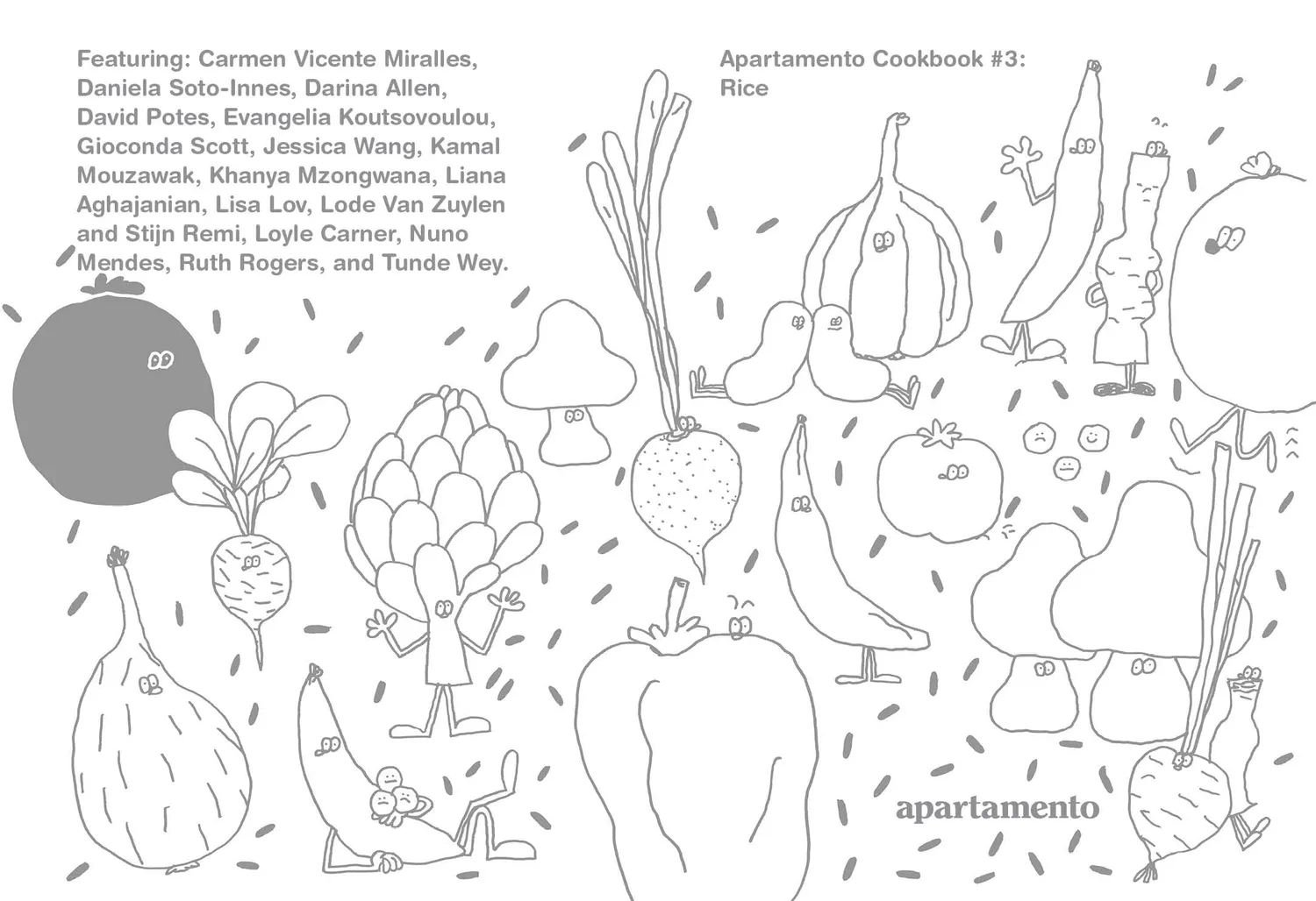 Apartamento Cookbook 3 kokebok Rice