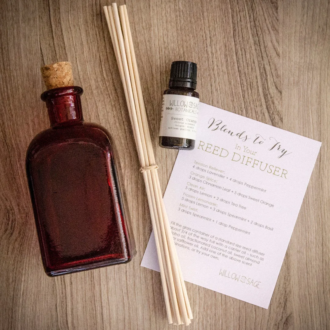 Stampington Willow and Sage diffuser-sett søt appelsin