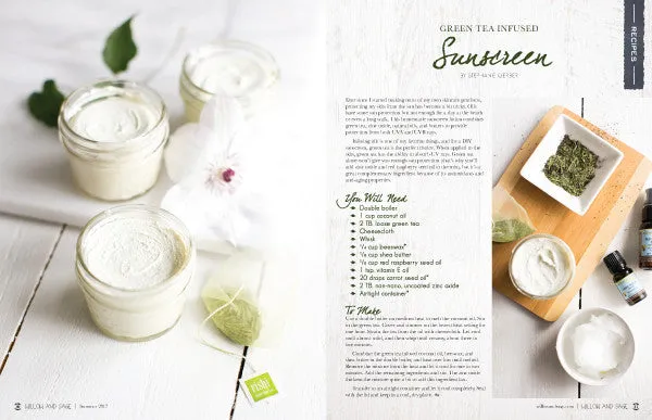 Stampington Willow and Sage Summer 2017 blad digital sommerpleie