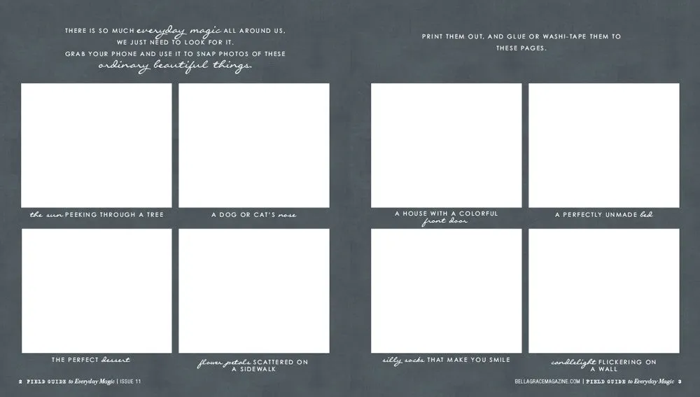 Stampington Field Guide Everyday Magic Issue 11 skrivebok PDF nedlasting