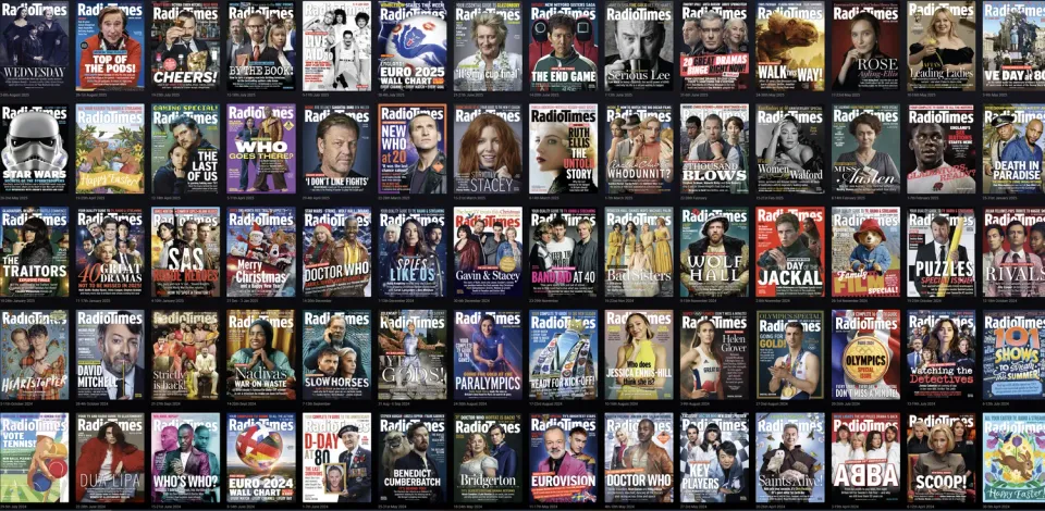 Radio Times Back Issue blad baknummer valgfritt