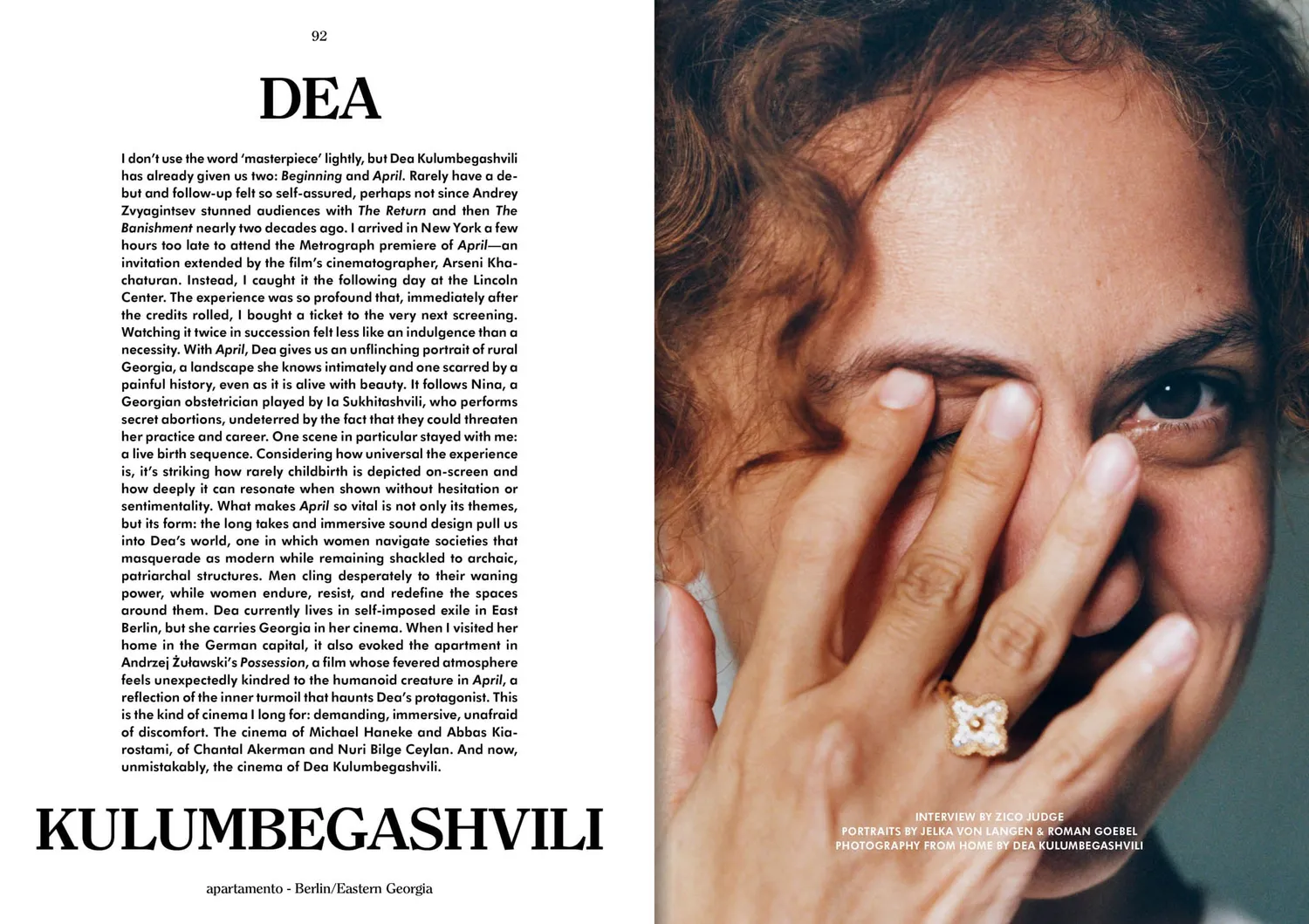 Apartamento Magazine Issue #36 blad engelsk utgave