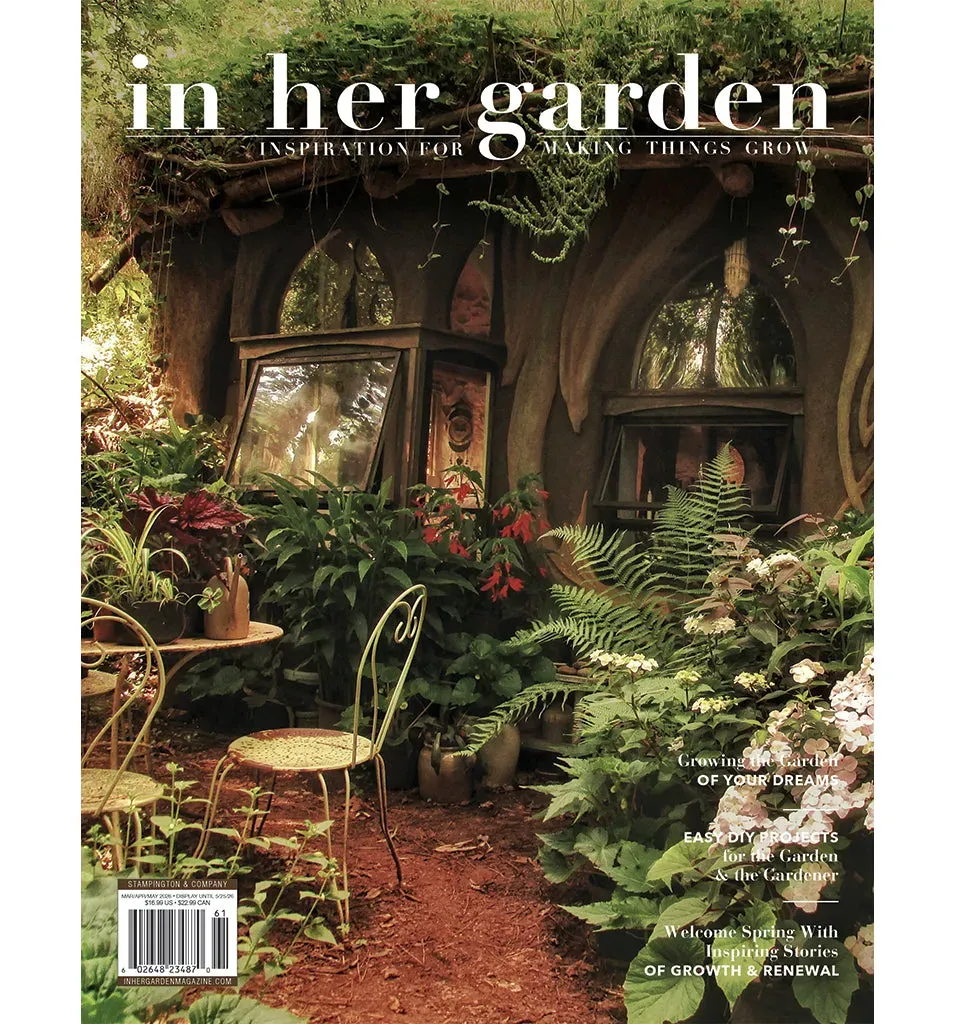 Stampington In Her Garden Spring 2026 blad hageliv