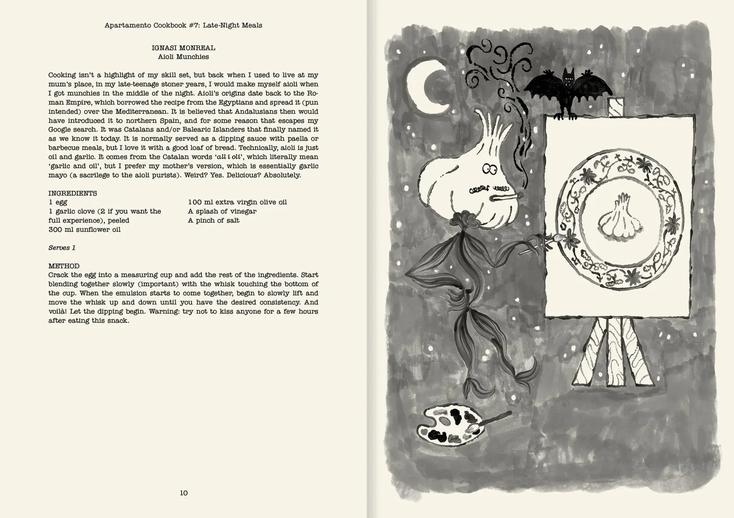 Apartamento Cookbook nr 7 kokebok Late Night Meals