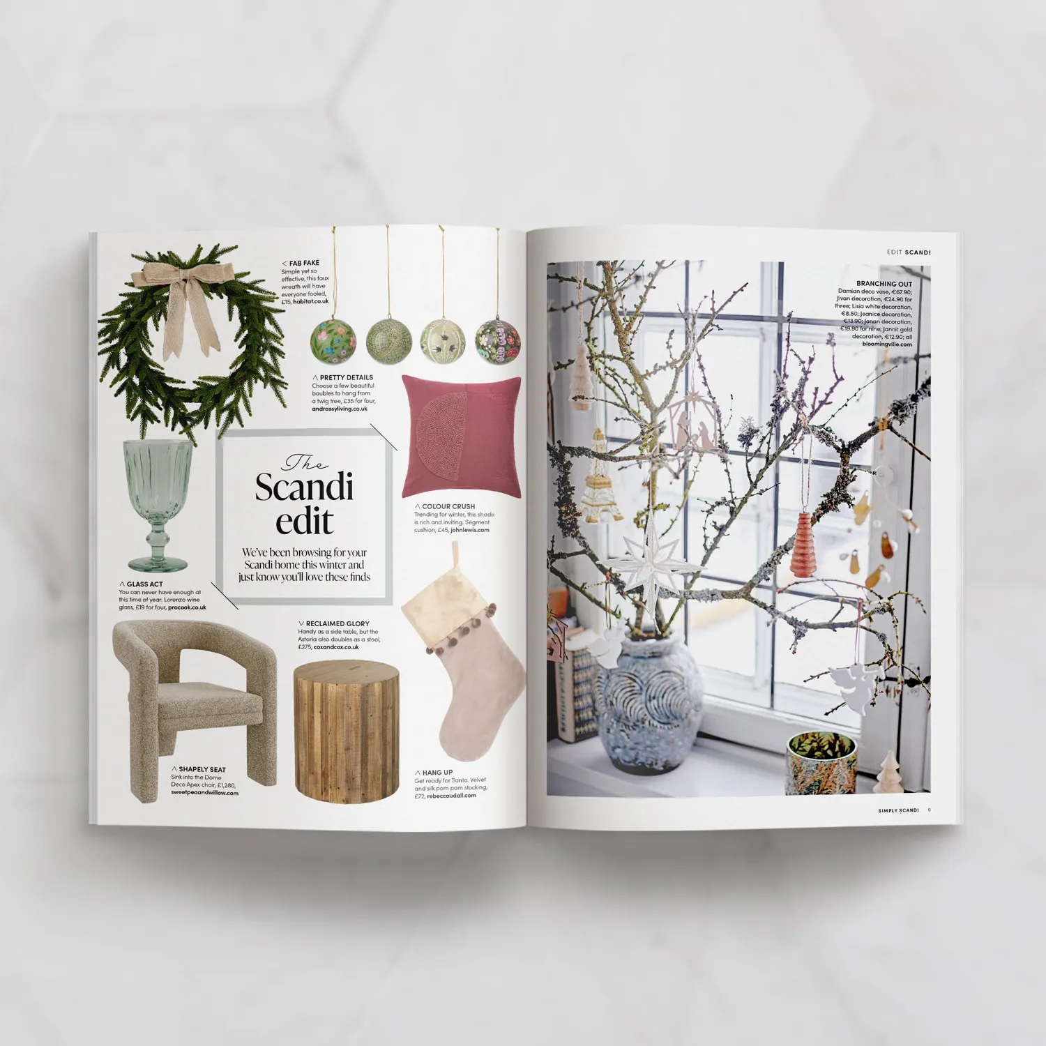 Simply Scandi Vol 12 Winter 2023 blad vinter