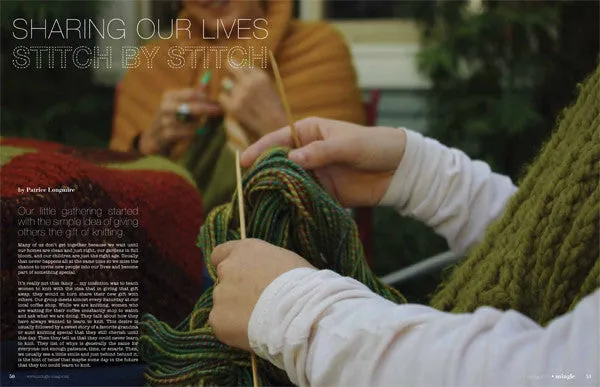 Stampington Mingle Spring 2012 blad selskapsplanlegging vår