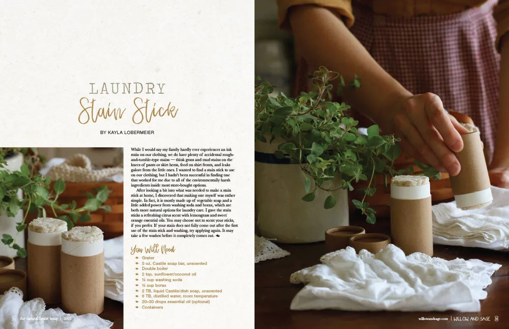 Stampington Willow and Sage Natural Home Volume 3 blad digital