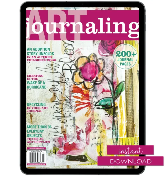 Stampington Art Journaling Autumn 2019 blad PDF