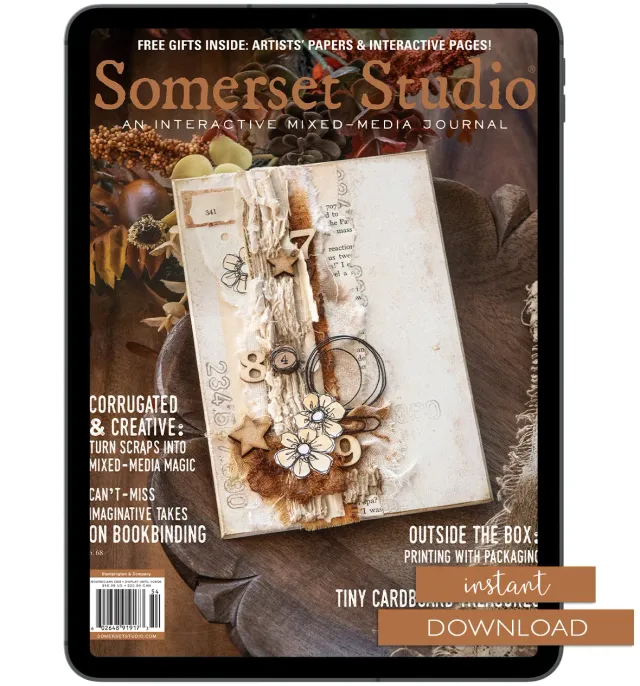 Stampington Somerset Studio Winter 2026 blad PDF 176 sider