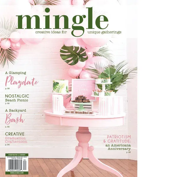 Stampington Mingle Summer 2018 blad fest