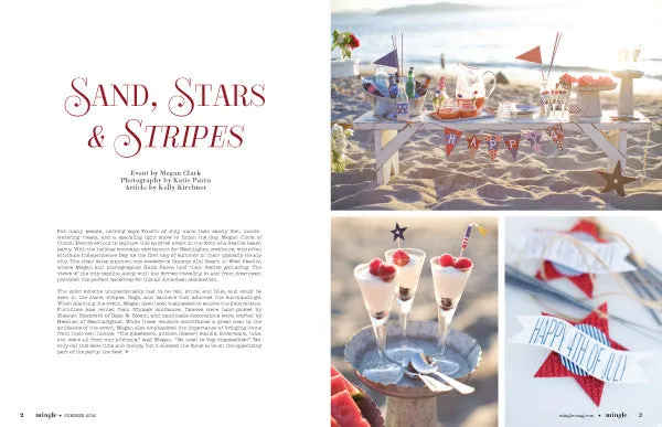 Stampington Mingle Summer 2016 blad festnummer