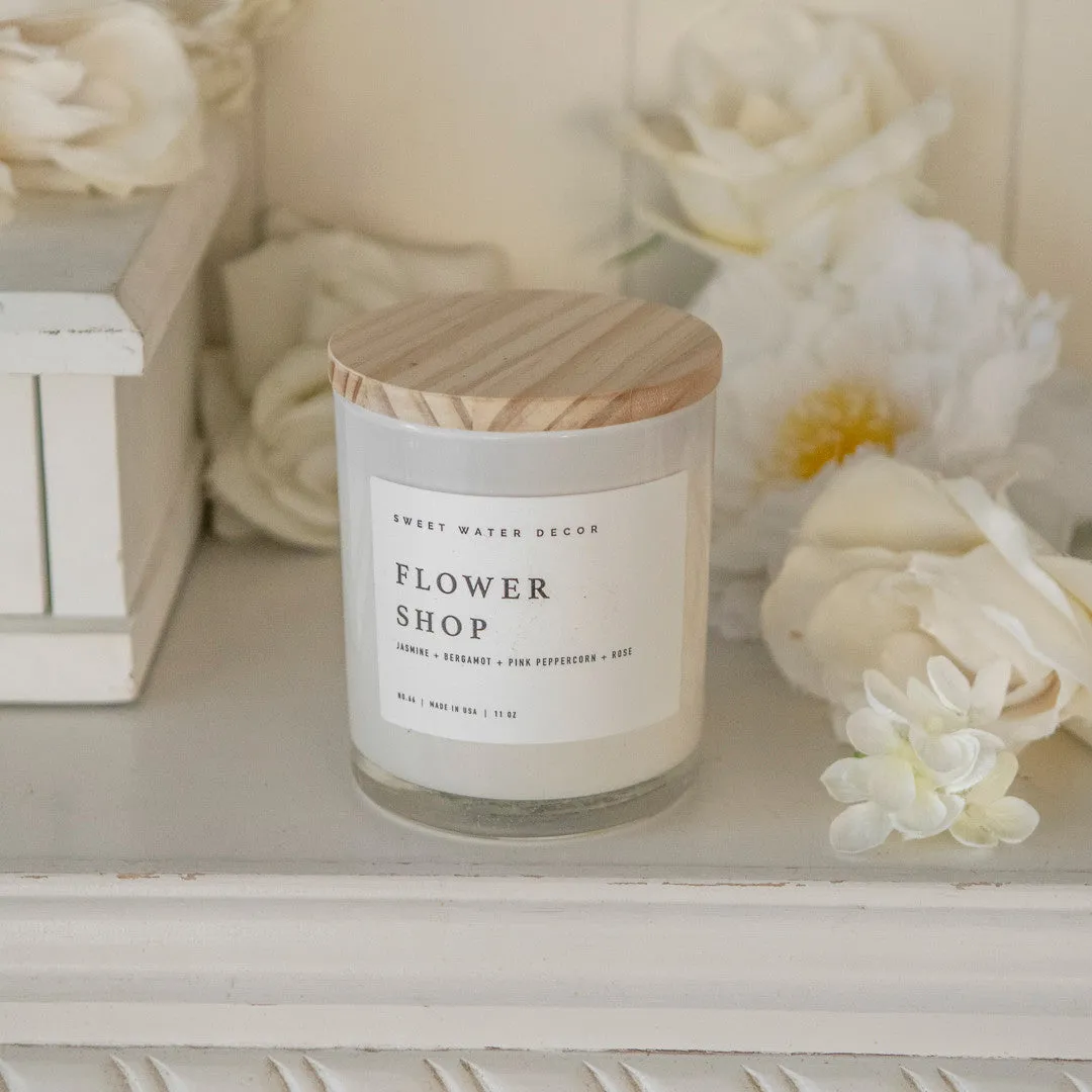 Sweet Water Decor Flower Shop soyalys 11 oz jasmin