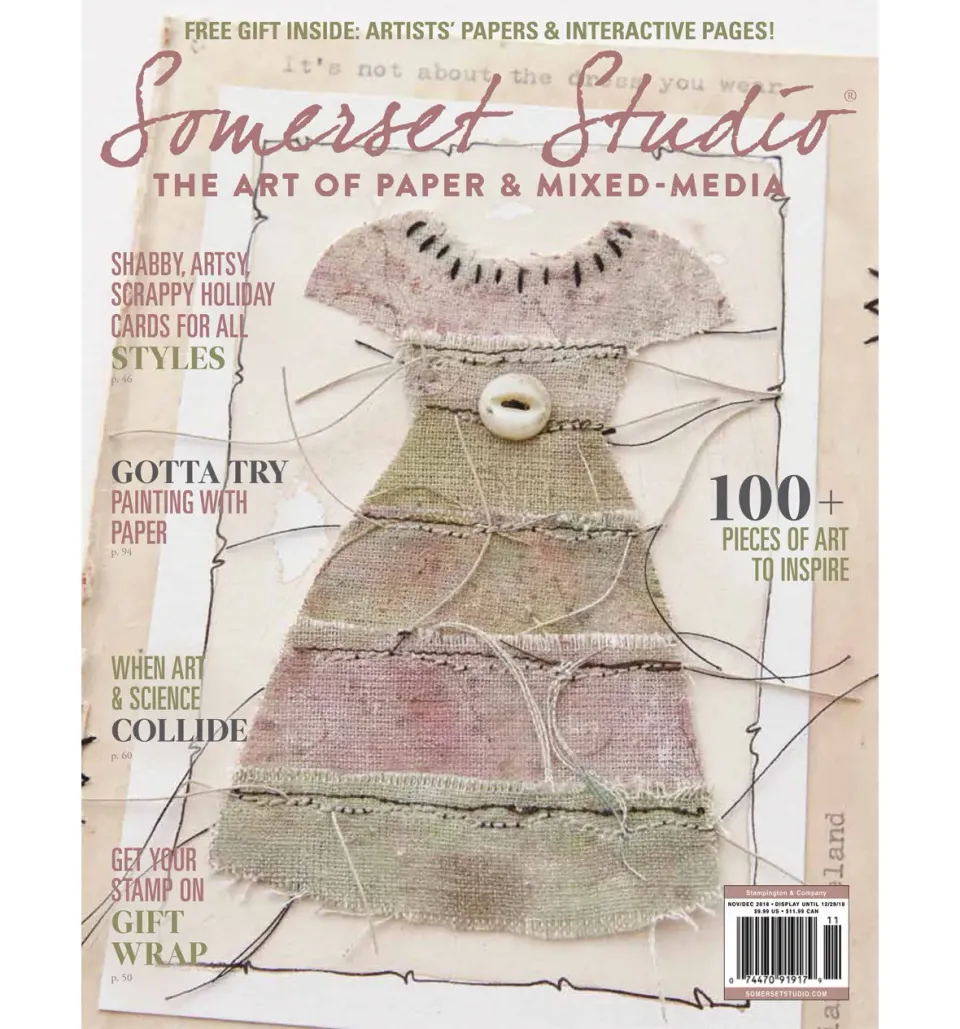 Stampington Somerset Studio Nov/Des 2018 blad digital