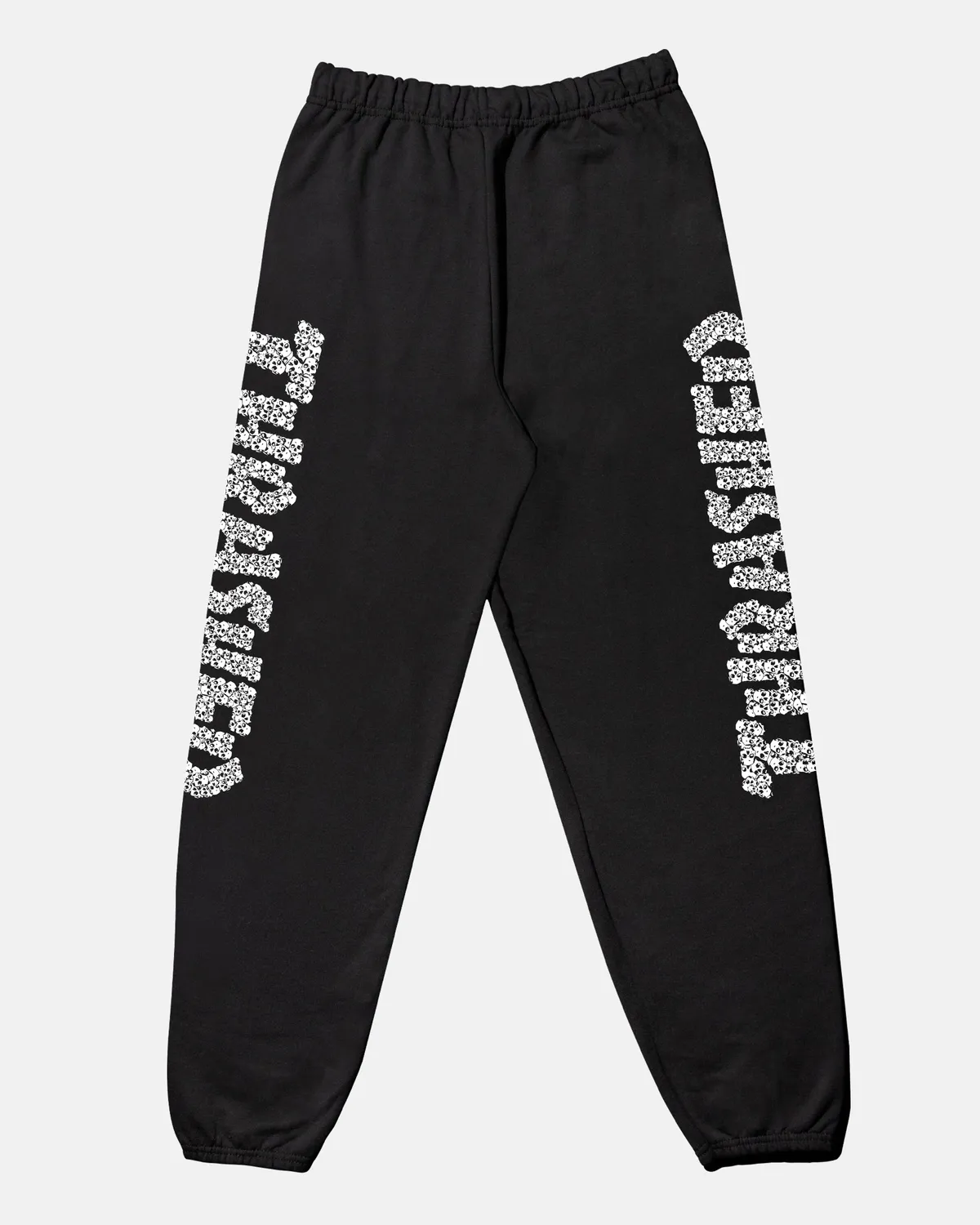 Thrasher Skull joggebukse svart bomull unisex