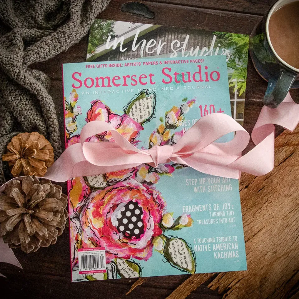 Stampington Creative Artist Bundle blader 2-pakning vinter 2024