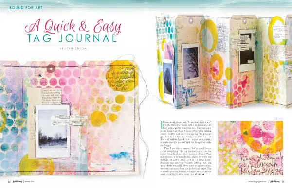 Stampington Art Journaling Autumn 2016 blad digital 144 sider