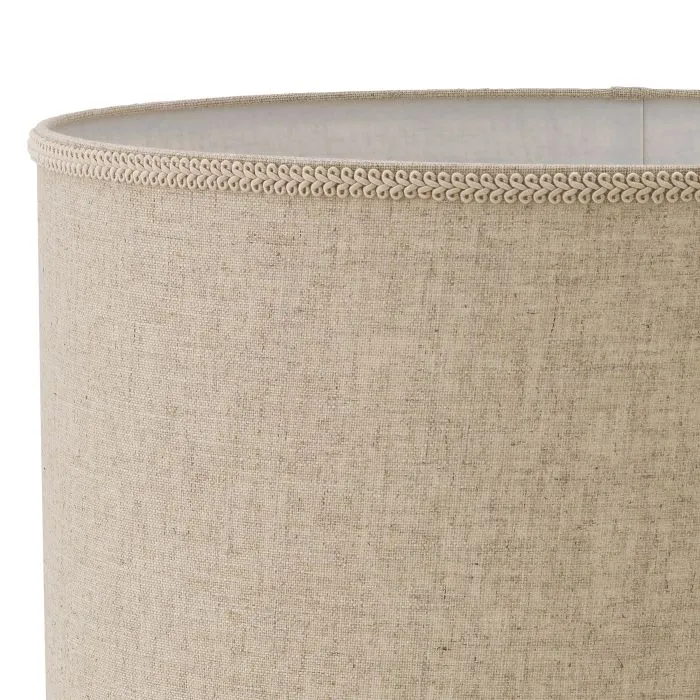 Imagicasa Jones bordlampe hvit keramikk messing