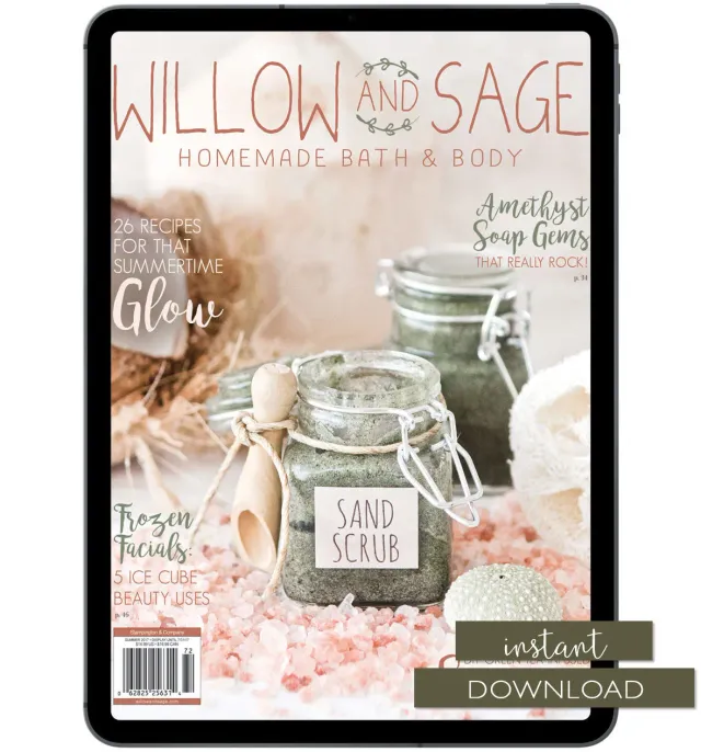 Stampington Willow and Sage Summer 2017 blad digital naturpleie