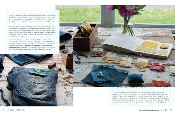 Stampington In Her Studio Autumn 2019 blad digital