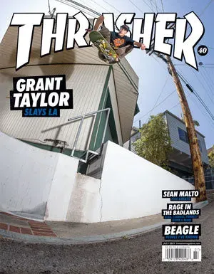 Thrasher Magazine blad juli 2021