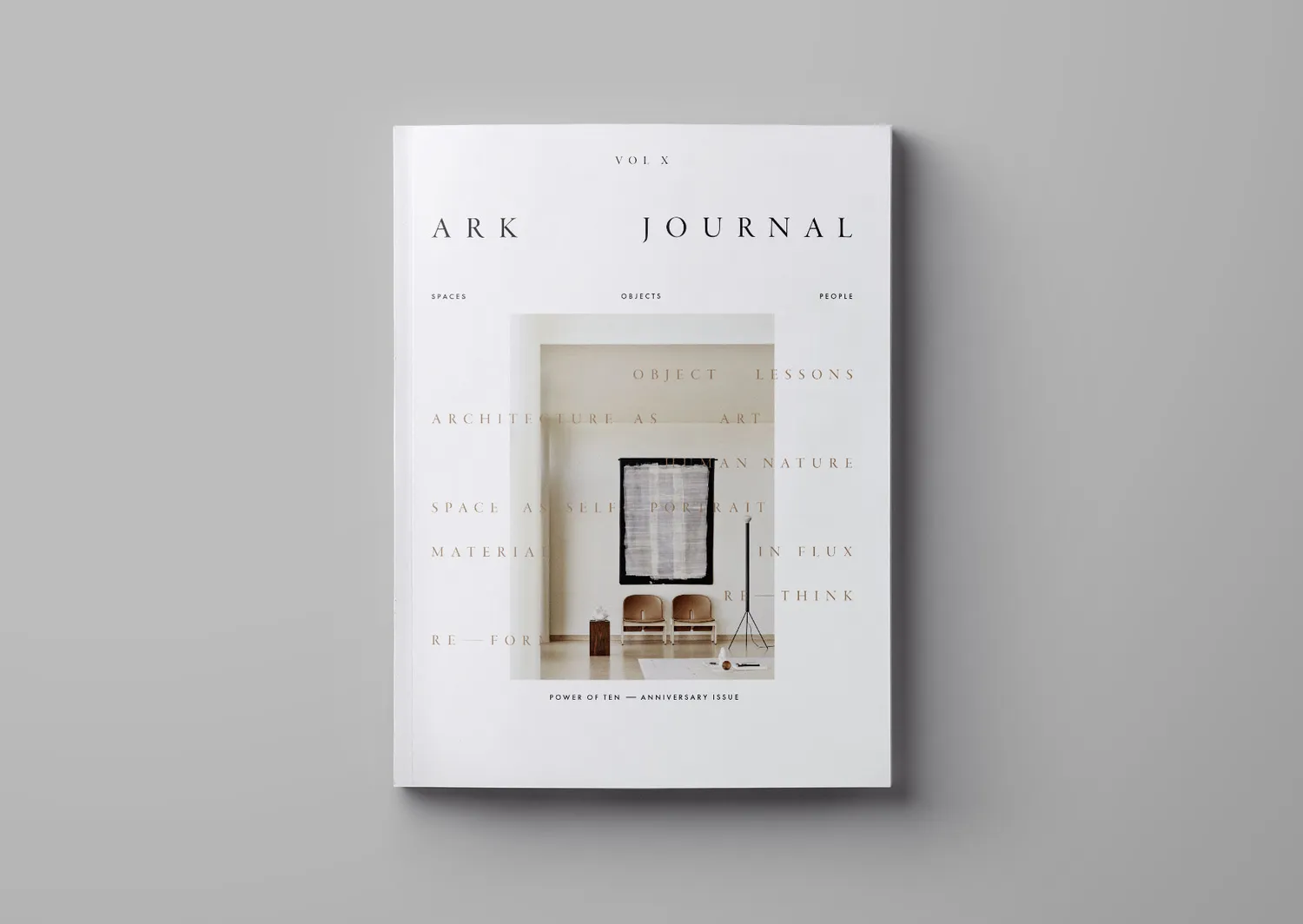 Ark Journal Volume X blad høst/vinter 2023 interiør