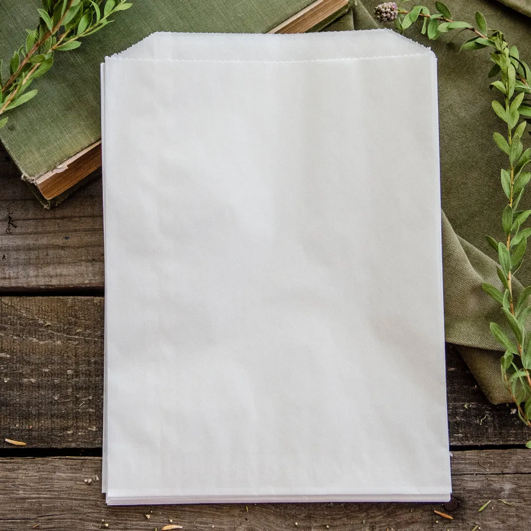 Stampington Glassine Sleeves 20-pakning konvolutter transparent