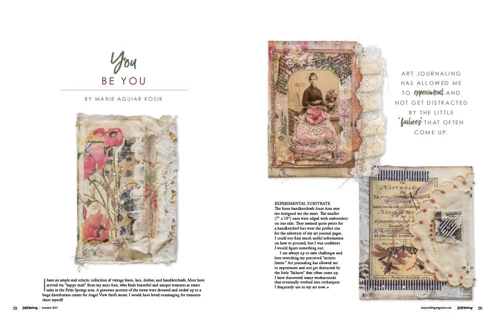 Stampington Art Journaling Autumn 2025 e-blad PDF
