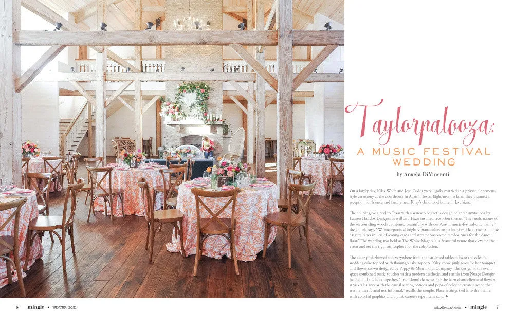 Stampington Mingle Winter 2021 blad selskap vinterfest