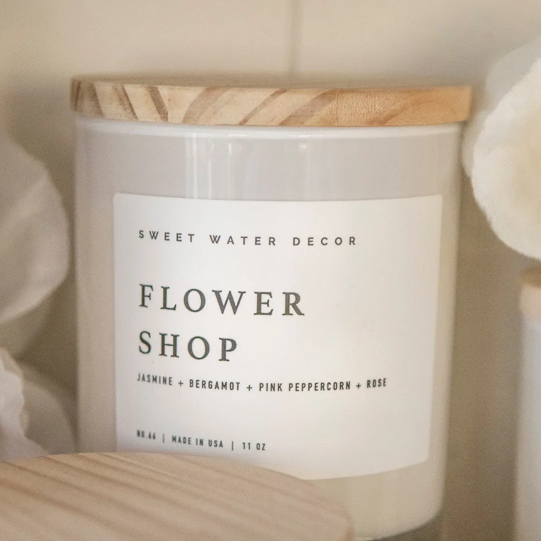 Sweet Water Decor Flower Shop soyalys 11 oz jasmin