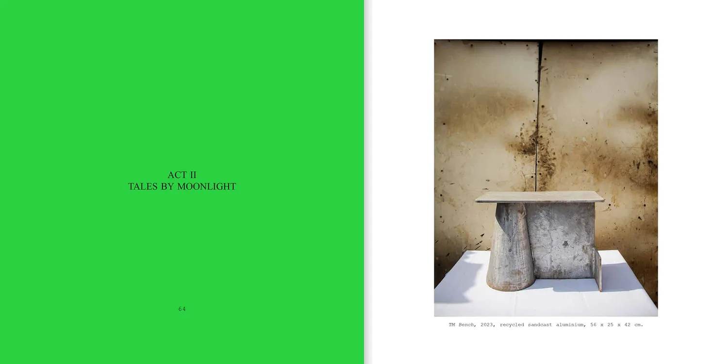 Apartamento Oríkì Material Affirmations blad Three Acts kunst
