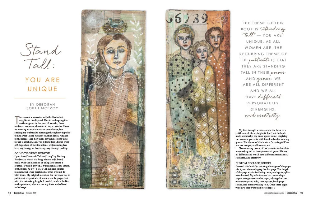 Stampington Art Journaling Autumn 2025 e-blad PDF
