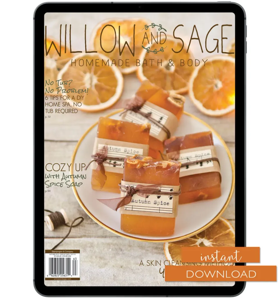 Stampington Willow and Sage Autumn 2016 blad PDF naturlig hudpleie