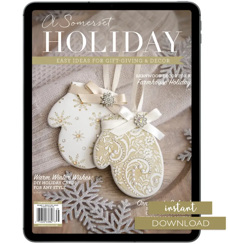 Stampington A Somerset Holiday 17 blad PDF jul