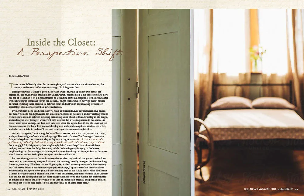 Stampington Bella Grace Issue 35 blad hverdagsmagi