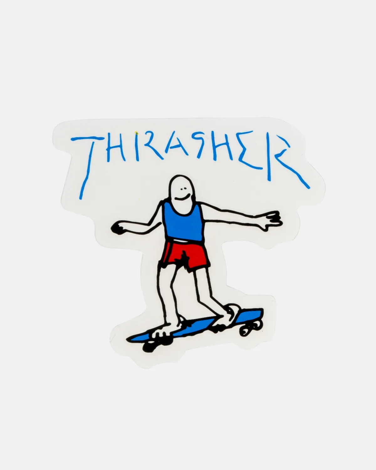 Thrasher Gonz klistremerke 9,4 x 10,2 cm vinyl