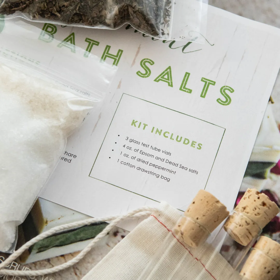 Stampington Willow and Sage Peppermint Self-Care kit mynte
