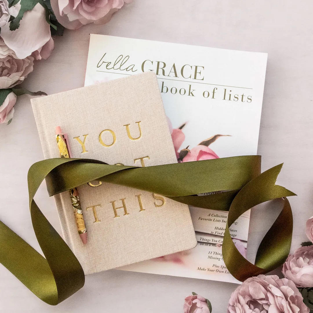 Stampington Bella Grace You Got This Book of Lists bundle journal penn