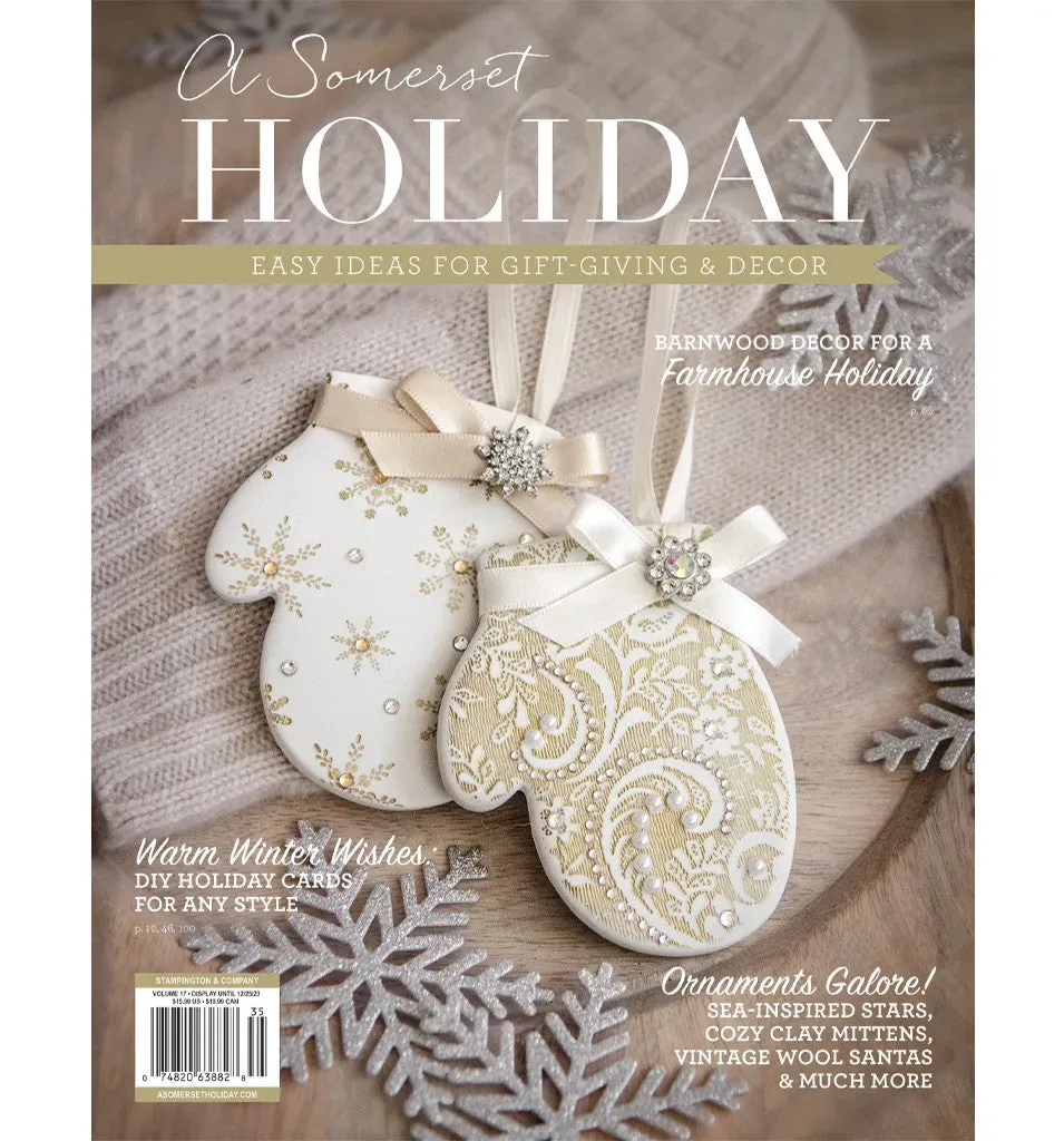 Stampington A Somerset Holiday 17 blad juleverksted