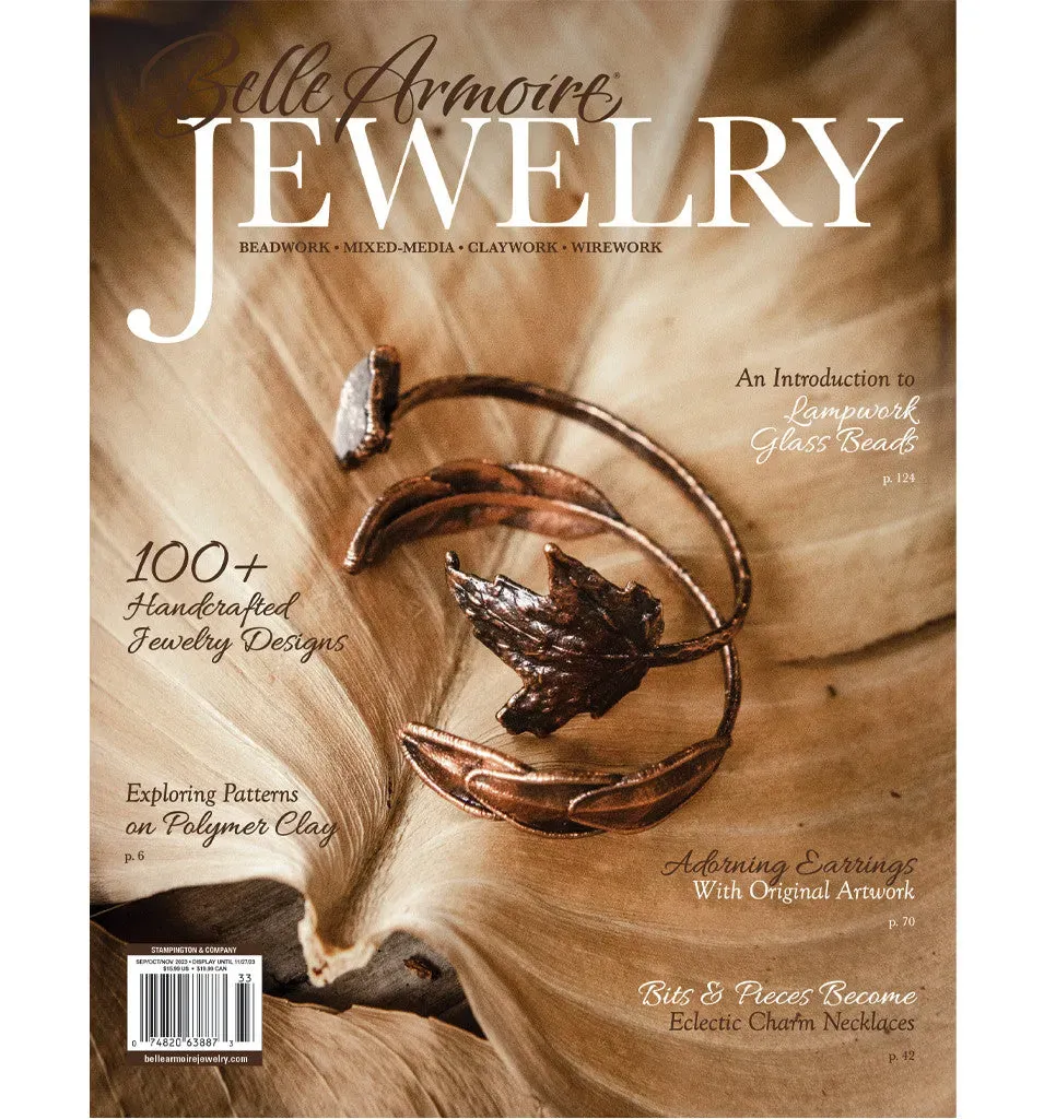 Stampington Belle Armoire Jewelry høst 2023 blad 144 sider